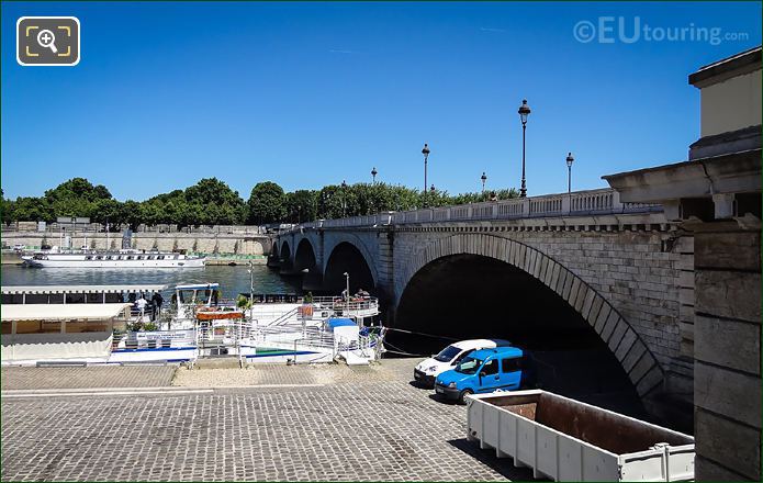 Pont de Tolbiac low arches