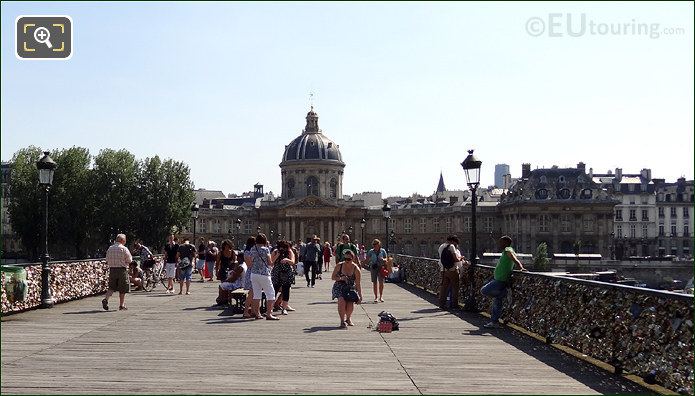 Institut de France with the Pont des Arts