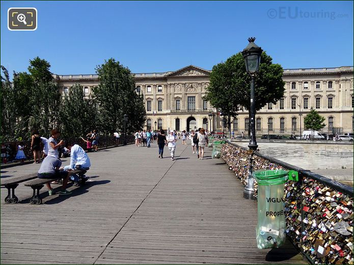 Pont des Arts and The Louvre