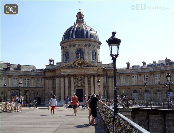 Institut de France and Pont des Arts Paris