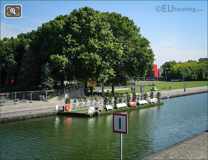 Pont Flottant de la Villette Paris