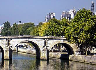 Pont Marie and River Seine