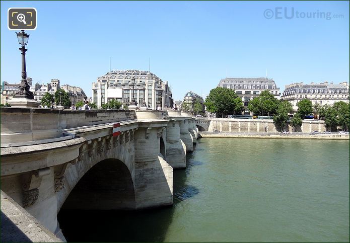 Pont Neuf semicircular askew piers