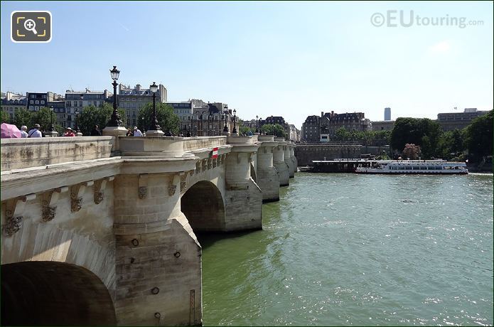 Pont Neuf and Vedettes du Pont Neuf sightseeing cruises