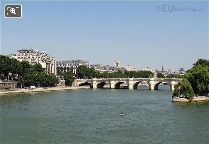 Longest section of the Pont Neuf Paris