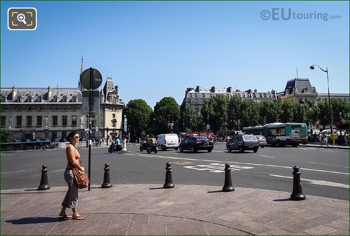 Place Saint Michel and Pont Saint Michel