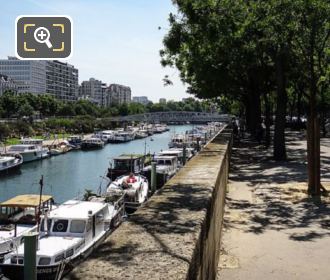 Boulevard Bourdon at Port de l'Arsenal