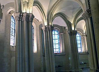 Prieure Saint-Martin-des-Champs arched ceiling