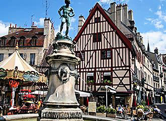 Burgundy Dijon fountain