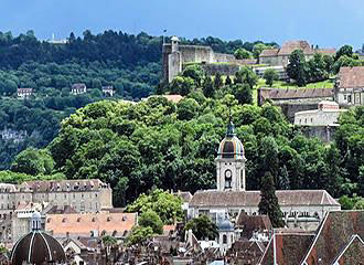 Franche Comte Besancon roof tops