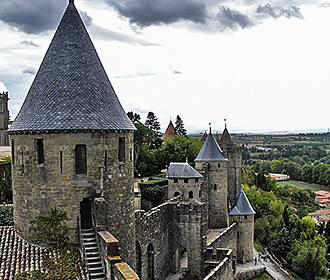 Languedoc Roussillon Cite de Carcassonne