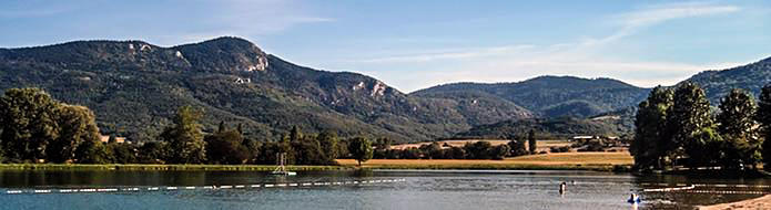 Languedoc Roussillon Puivert Lake