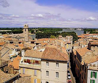 Languedoc Roussillon Arles roof tops