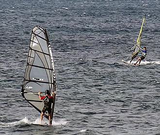 Corsica windsurfing