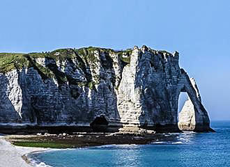 Haute Normandie coastline