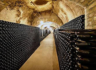Champagne Ardenne champagne cellar
