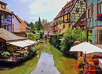Alsace Colmar waterway