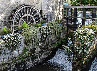 Basse Normandie Bayeux water wheel