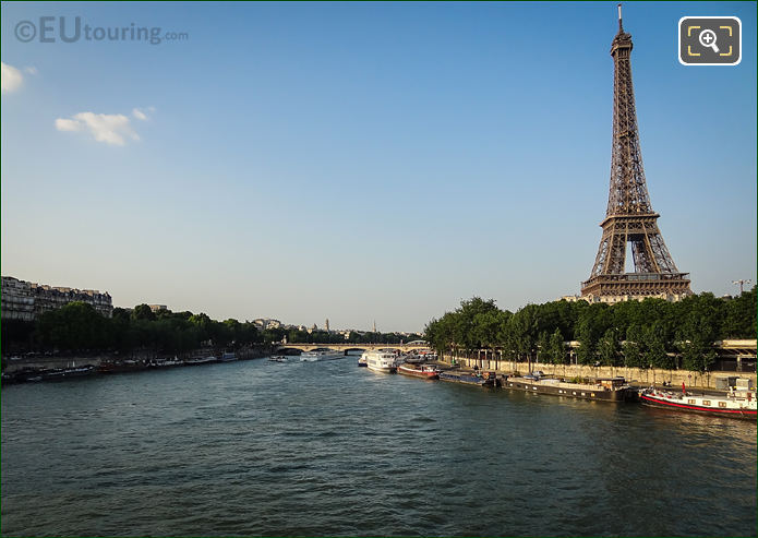 River Seine and Eiffel Tower