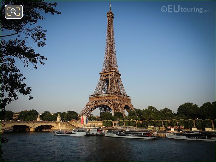 River Seine and the Eiffel Tower