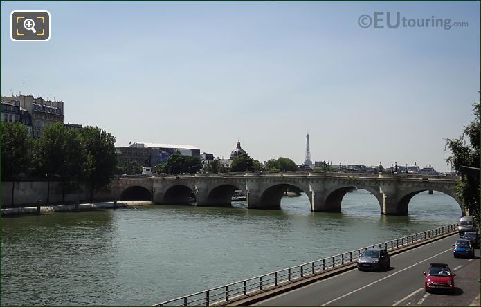 River Seine oldest bridge in Paris