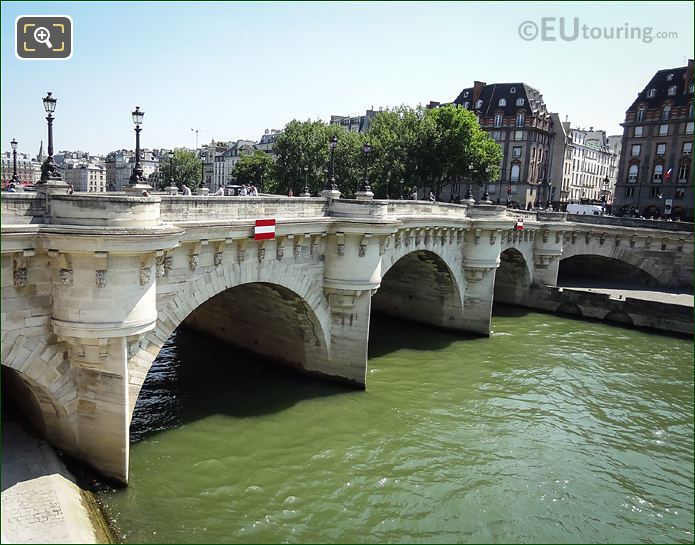 River Seine, Quai de Conti and Pont Neuf