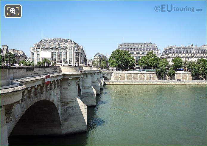 La Samaritaine, Quai de Megisserie, River Seine