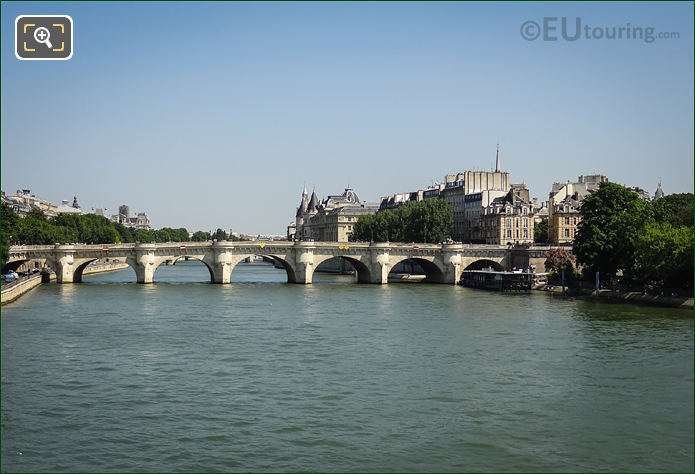 River Seine and Pont Neuf Paris