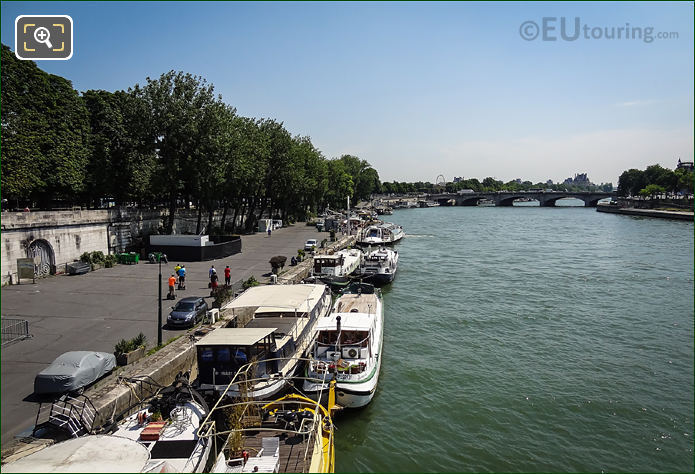 River Seine and Port de la Concorde