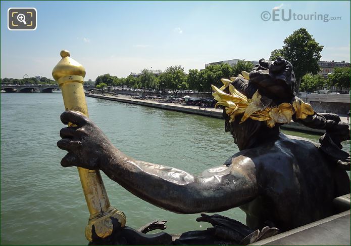 River Seine and Nymphs of the Seine