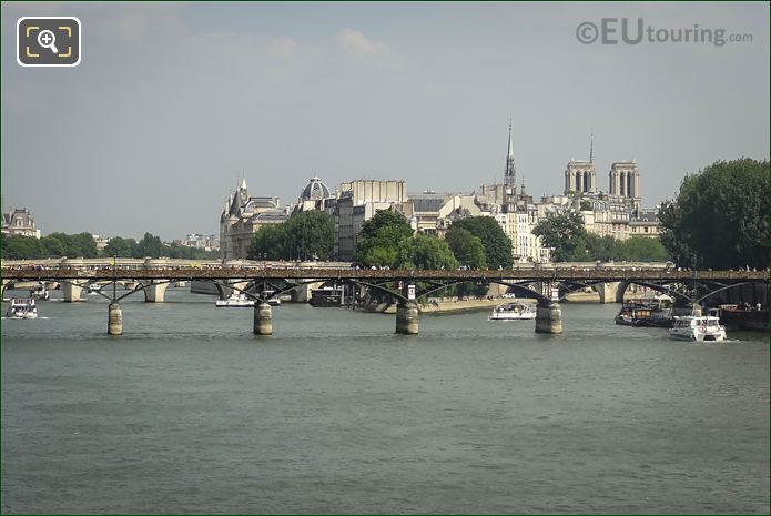 River traffic on the River Seine Paris