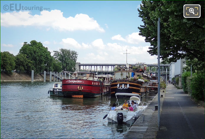 River Seine private pleasure craft