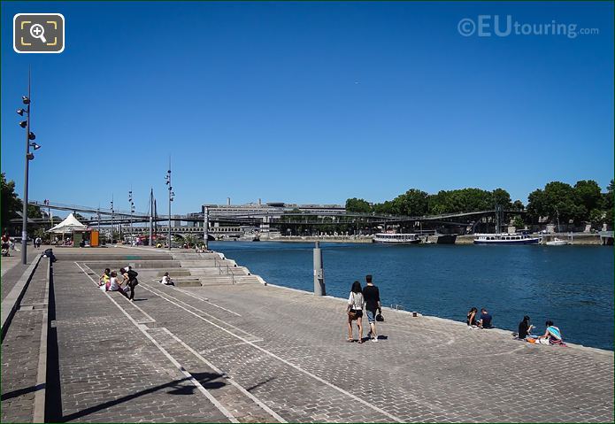 River Seine from Port de la Gare