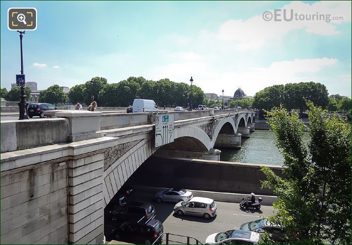 River Seine flood barrier Voie Mazas Paris