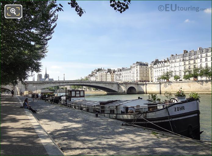 Port de la Tournelle and River Seine Paris