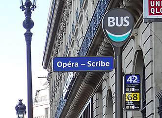 Roissybus Opera stop