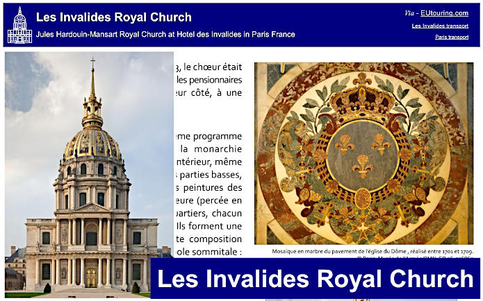 Les Invalides Royal Church