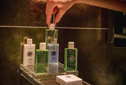 Secret de Paris Hotel complementary toiletries