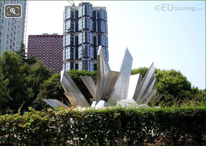 Square Bela Bartok named after Hungarian composer