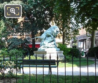 Square Cambronne from Avenue de Lowendal