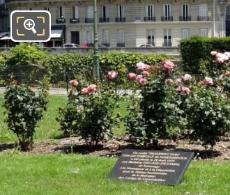Square de l'Ile-de-France rose garden