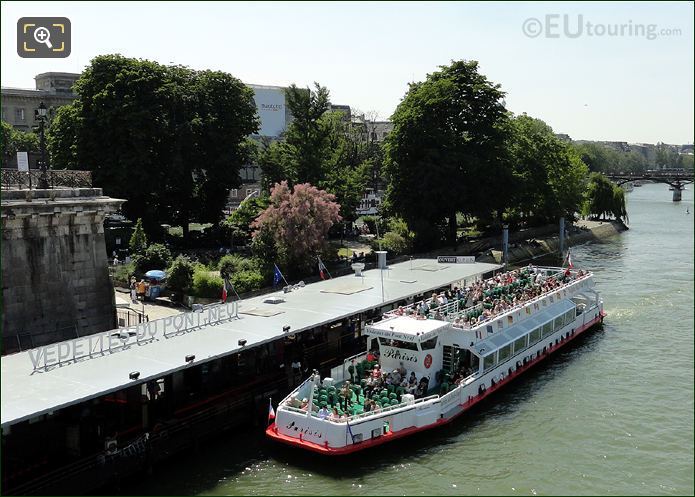 Square du Vert Galant and Vedettes du Pont Neuf