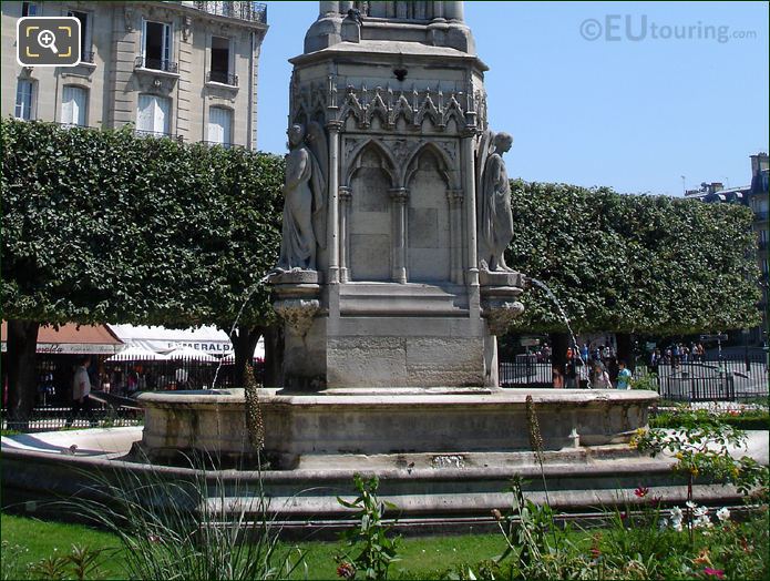 1845 Fountain of the Virgin, Square Jean XXIII