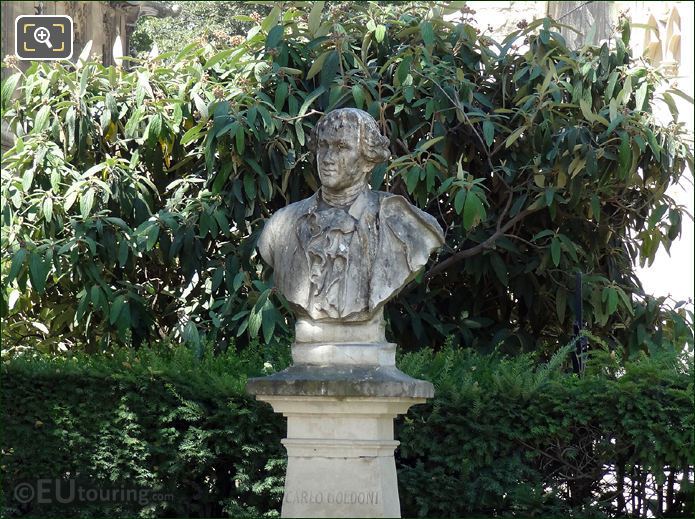 Carlo Goldoni Bust Square Jean XXIII