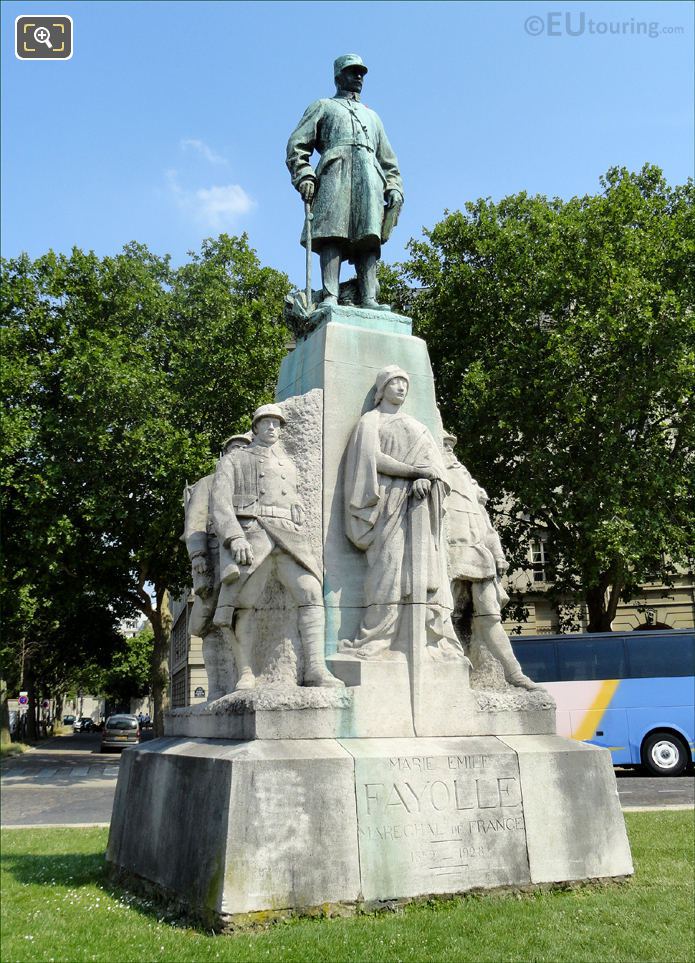 Statue of Marie Emile Fayolle