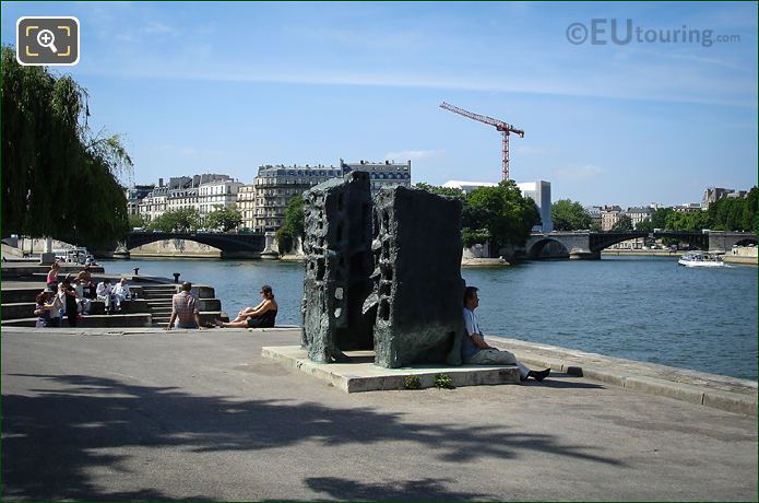 Etienne-Martin Demeurre 1 by the River Seine