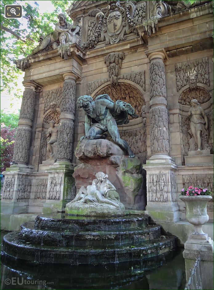 Polyphemus, Acis and Galatea statues by Auguste Ottin