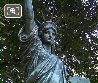 Bronze Statue of Liberty by Auguste Bartholdi