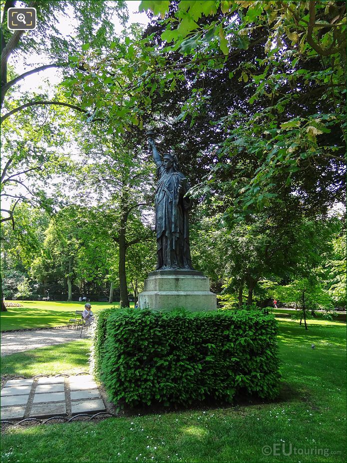 Luxembourg Gardens Statue of Liberty