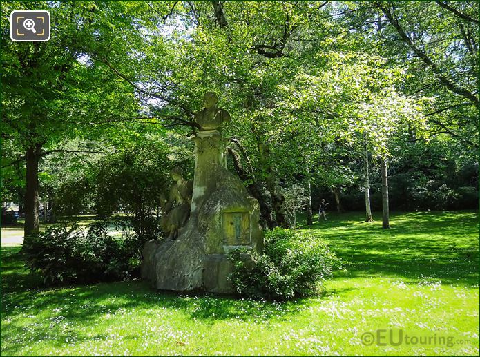 Luxembourg Gardens Ferdinand Fabre monument